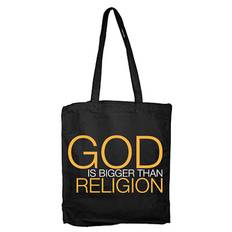 God Is Bigger Than Religion Tote Bag, Accessories