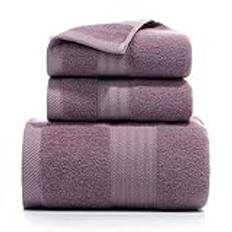 NVNVNMM Badlakan Bath Towel Premium Cotton Towel Set Bath Towel Plus Thick Soft Terry Cotton Bath Bath Towel(Color:Green)