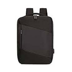 NVNVNMM Ryggsäck herr Ryggsäckar, Laptop ryggsäckar, Skol, Stor kapacitet ryggsäck med USB-laddningsport, affär, resa, Meeting(Color:A)
