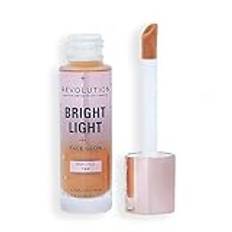 Makeup Revolution Bright Light Face Glow, skimrande ansiktsglöd, lysande ton, strålstrålning