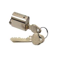ASSA 701 Låscylinder med 3 nycklar Mattborstad mässing