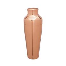 Art Deco, Copper plated Cocktail Shaker (500ml)