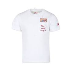 MC2 Saint Barth Kids - logo-print T-shirt - barn - bomull - 2 - Vit