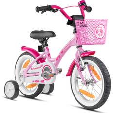 PROMETHEUS BICYCLES® HAWK Cykel 14, rosa/vit