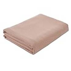 GSJNHY Kylfiltar fiber jacquard sommar luftskick is cool filt för soffa säng resor vuxen barn skydd filtar sängöverkast (färg: kaffe diamant, storlek: 100 x 120 cm)