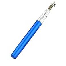 Ultra Short Pocket Pen Mini Teleskopisk fiskespö 1 Meter Stream Spö (Size : Blue)
