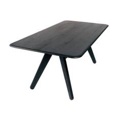 Tom Dixon - Slab Table, Svart - Matbord - Svart - Trä - Black