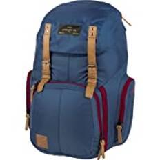 Nitro Weekender vardagsryggsäck med vadderat laptopfack, skolryggsäck, vandringsryggsäck inkl. våtfack, 42 l, Blått stål, 42 L, ryggsäck