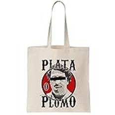 Plata O Plomo Drug Baron Canvas Tote Bag