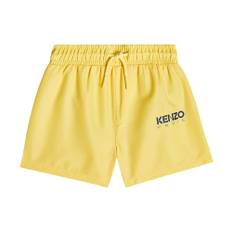 Kenzo Kids Baby logo swim trunks - yellow - M 9