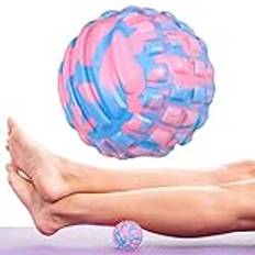 Yoga massageboll - Bekvä och hållbar muskelavslappning fotmassageboll - Bekvä och slitstark Fitness Yoga Elastic Massage Ball Weatail