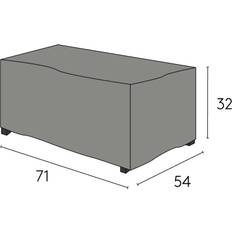 Hillerstorp Möbelskydd till Kungshult fotpall 71 x 54 x 32 cm