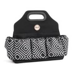 We R Memory Keepers Crafters Tote Bag - Black & White Diamond