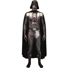 Adult Darth Vader Zappar Morphsuit Outfit - Medium
