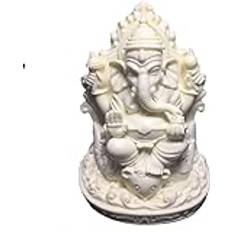 Buddha Staty Dekoration, Ornament for Hem, Elephant Buddha Ganesh Skulptur-Lord Ganesha Idol Statue -Hindu hem Mandir Diwali dekoration