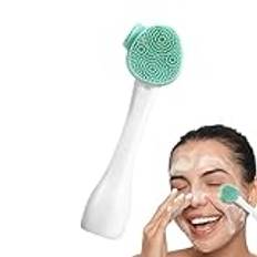 Beedozo Silikon ansiktsskrubber, silikon ansiktsrengöringsborste - Liten silikon ansiktsrengöringsskrubber,Innovativa multifunktionella hudvårdsartiklar, bärbar ansiktsmassageborste för kvinnor Män