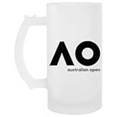 Australian Open Ao Transparent Ölglas Drickskopp Med Handtag