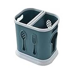 Hållare för köksredskap Praktisk Spoon Chopsticks Förvaringsväska Space Spara Porslin Hållare Smooth Edge Spoons Arrangör for Home Kitchen Restaurant Hållare för bänkskiva(Color:C)