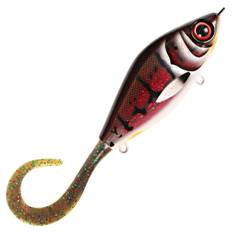 Strike Pro Guppie jerkbait Demon Bass - Mossgreen Glitter