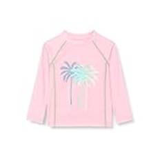 Playshoes Palmen utslag skyddande skjorta för flickor, Korall Lang Palmen, 110-116