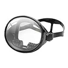Clear View-dykning, undervattens panorama-glasögon, snorklingsglasögon, lätt andetag snorkel dykning klar panorama-skyddsglasögon, maskerad, stor ram, maskeringsglasögon med justerbart spänne