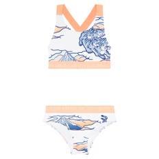 Kenzo Kids Printed bikini set - orange - Y 10