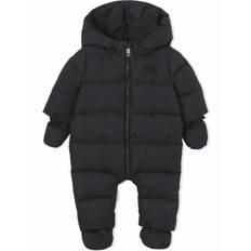Burberry Kids - Thomas Bear overall med monogram - barn - polyamid/polyester/bomull/polyamid/dunfjädrar/spandex/elastan - 12 - Svart