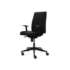 Kontorsstol Nordic Office CUM Basic M/Arm Svart/Svart