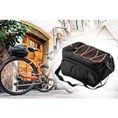 BISOMO Cykelpakethållare väska 32 l Racktime Snapit 2,0 KTM Sport Trunk Bag sidoväskor vikbar axelrem regnskydd flaskfack 3 innerfack