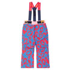 Marc Jacobs Kids Leopard-print ski salopettes - multicoloured - Y 10