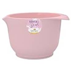 Birkmann, Colour Bowls, blandnings- och serveringsskål, 1,5 liter, melaminskål, reptålig, stabil, hållbar, rosa, 709225