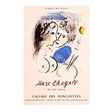 Marc Chagall Posters Love Fantasy Chagall Prints Marc Chagall Väggkonst Vintage Canvasmålning För Vardagsrum Heminredning Bilder 60x80cmx1 Ingen ram