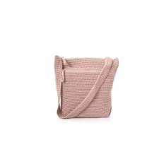 Ceannis Crossbody Crochet Body Bag Soft Pink