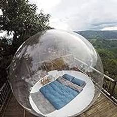 ATHUAH Uppblåsbart bubbeltält, genomskinligt utomhustält Camping Star Bubble Room, Regn- och vindtätt Camping Freedom Tent Resort Hotell Camping med fläkt