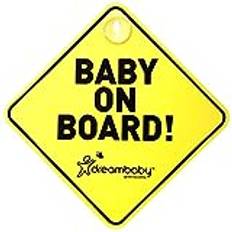 Dreambaby Baby ombord skylt - varningsdekal för babysäkerhet - modell F211