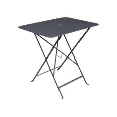 Fermob - Bistro Table 77 x 57 cm, Anthracite - Balkong- och cafébord - Grå - Metall