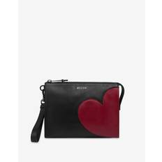 Heart Graphic Clutch - Black - One size UK