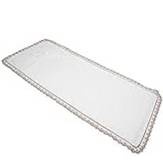 Massage Table Skirt, ANGGREK Massage Table Professional Spa Massage Table Cover Sheet Massage Bed Cover with Holes for Beauty Shop Velvet Massage Bed Cover (Vit)