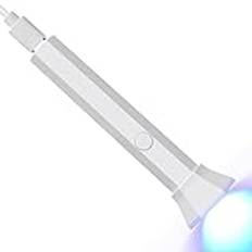 18W Mini UV LED-nagellampa Bärbar nagellampa Snabbtorkande härdande ljus for gellack USB-uppladdningsbart hemfototerapiverktyg(Color:04-White-18W)