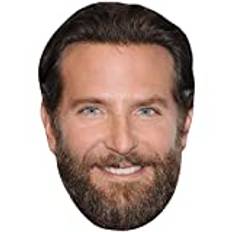 Bradley Cooper (Smile) Kändis mask, Ansiktskort, maskeraddräkt