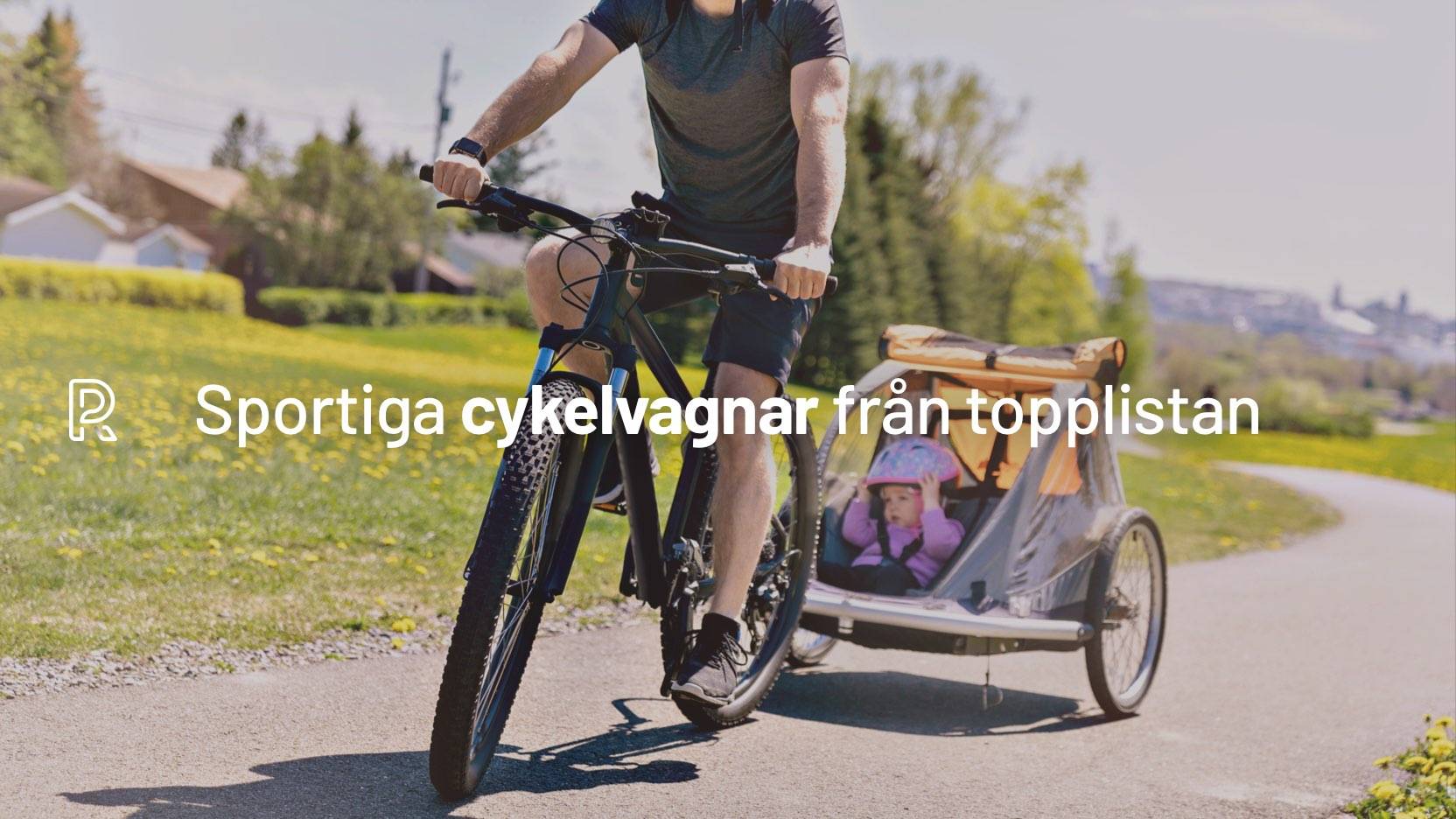 Cykelvagn: Thule, Hamax och North