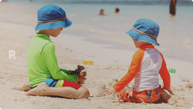 UV-kläder för barn