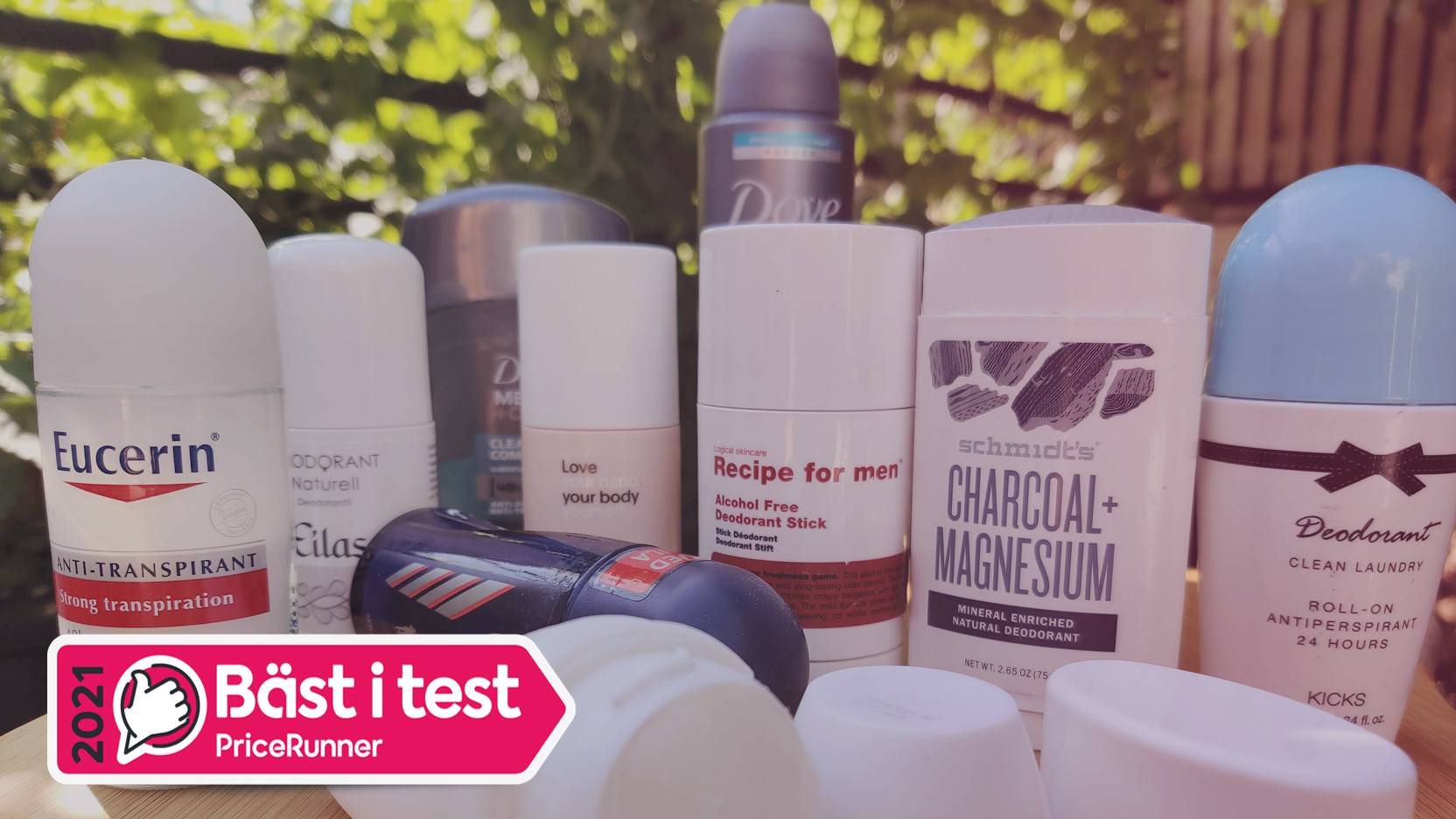 BÄST I TEST: Deodorant → 13 Expertbetyg av PriceRunner (2021)