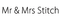 Mr & Mrs Stitch Logotyp