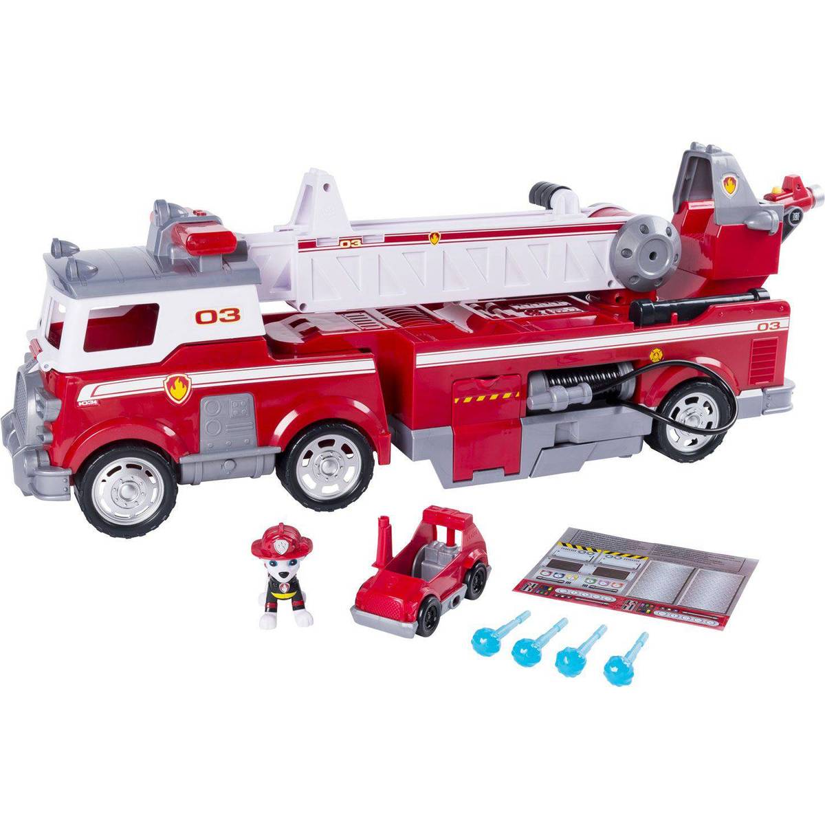 Nickelodeon Paw Patrol Fire Pups Ultimate Rescue 6 Figure Gift Set Spin  Master Toys & Games Action Figures