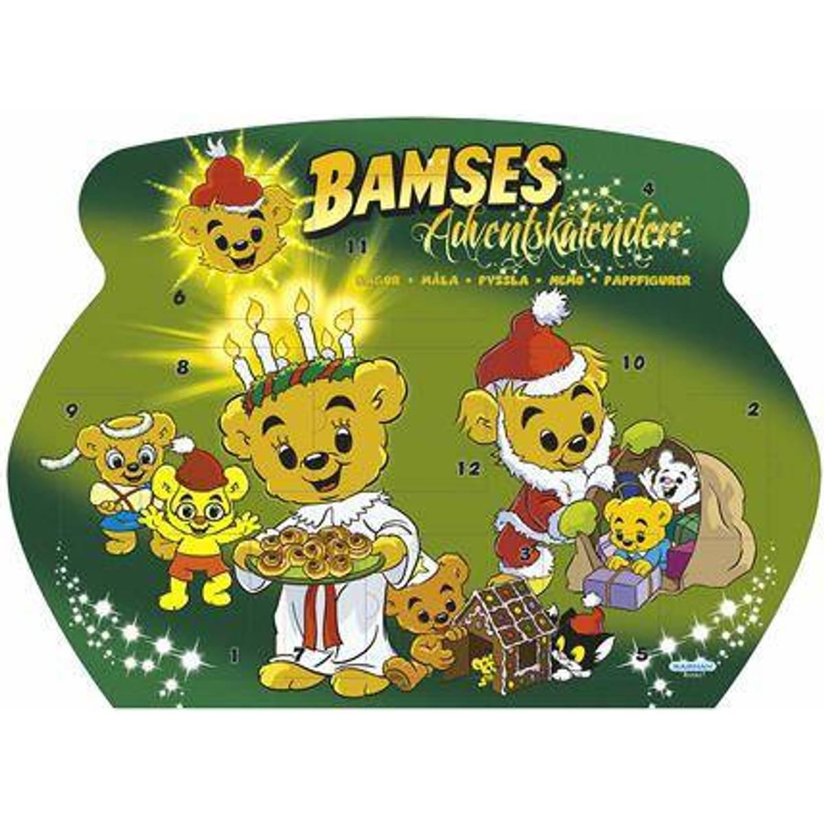 Bamse - Adventskalender (3 produkter) hos PriceRunner • Se lägsta ...