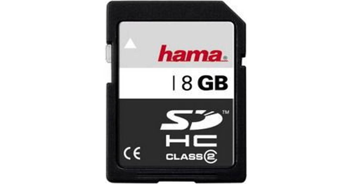 Hama SDHC Class 2 8GB • Se lägsta priset (2 butiker) hos PriceRunner »