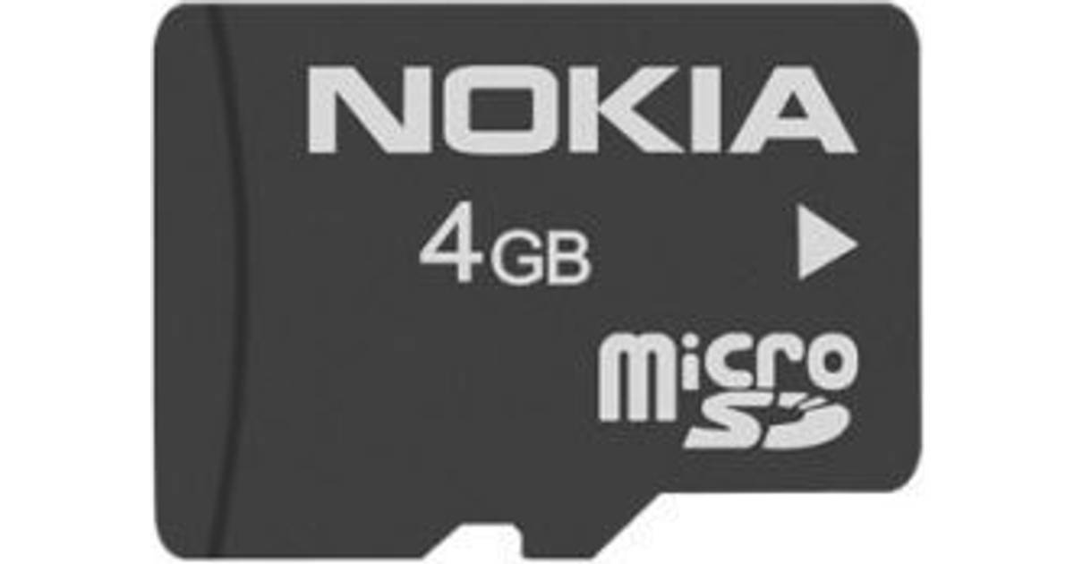 Nokia MU-41 MicroSD 4GB • Se lägsta pris (2 butiker)