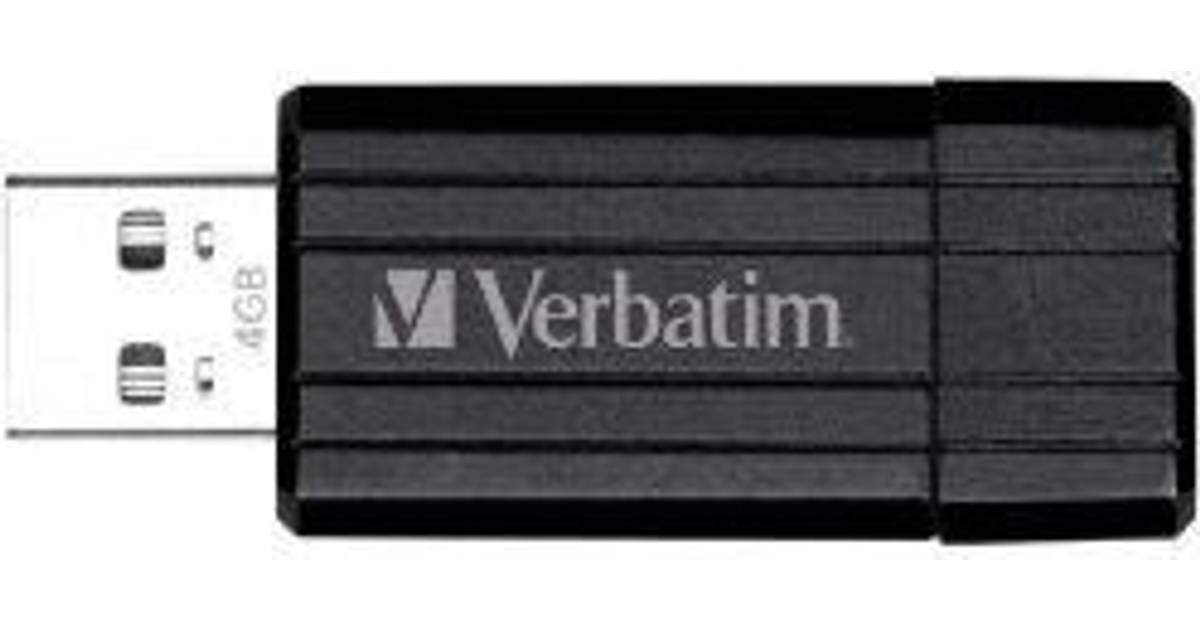 Verbatim Store'n'Go PinStripe 4GB USB 2.0 - Hitta bästa pris ...