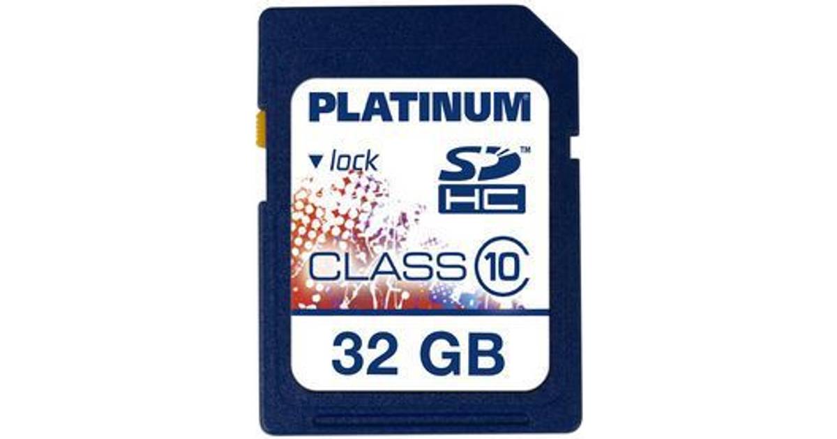 Best Media Platinum SDHC Class 10 32GB • Se priser (2 butiker) »
